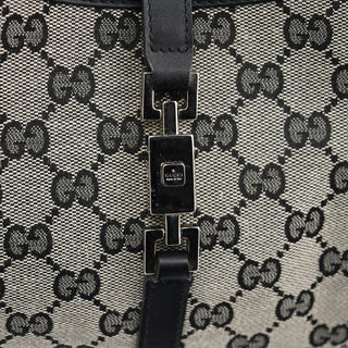 Gucci 002 1068 Grey GG Jackie Shoulder Bag
