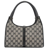 Gucci 002 1068 Borsa a spalla Jackie in tela GG grigia
