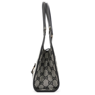 Gucci 002 1068 Grey GG Jackie Shoulder Bag