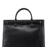 Gucci 002 1090 Black Leather Tote Bag