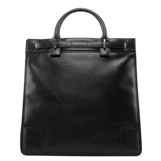 Gucci 002 1091 Black Leather Tote Bag