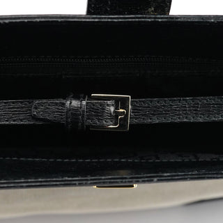 Gucci 002 1103 Beige Canvas Square G Tote Bag