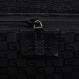 Gucci 002 1103 Beige Canvas Square G Tote Bag