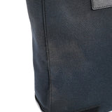 Gucci 002 1109 Navy Canvas Square G Tote Bag