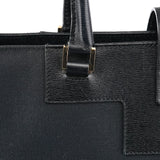 Gucci 002 1109 Navy Canvas Square G Tote Bag