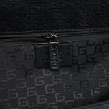 Gucci 002 1109 Navy Canvas Square G Tote Bag