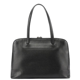 Gucci 002 1122 Black Leather Tote Bag
