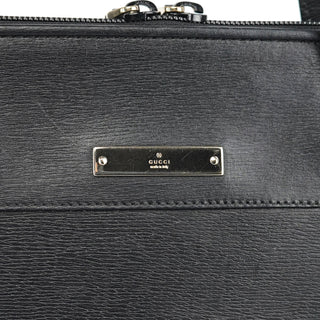 Gucci 002 1122 Black Leather Tote Bag
