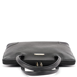 Gucci 002 1122 Black Leather Tote Bag