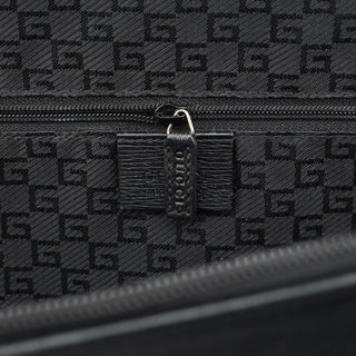 Gucci 002 1122 Black Leather Tote Bag