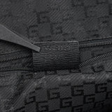 Gucci 002 1122 Black Leather Tote Bag