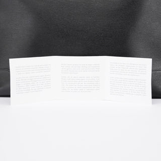 Gucci 002 1122 Black Leather Tote Bag