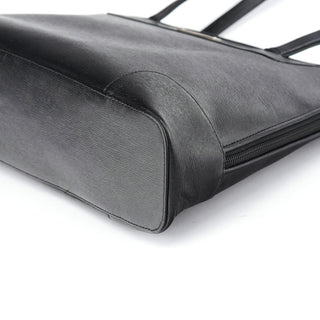 Gucci 002 1122 Black Leather Tote Bag