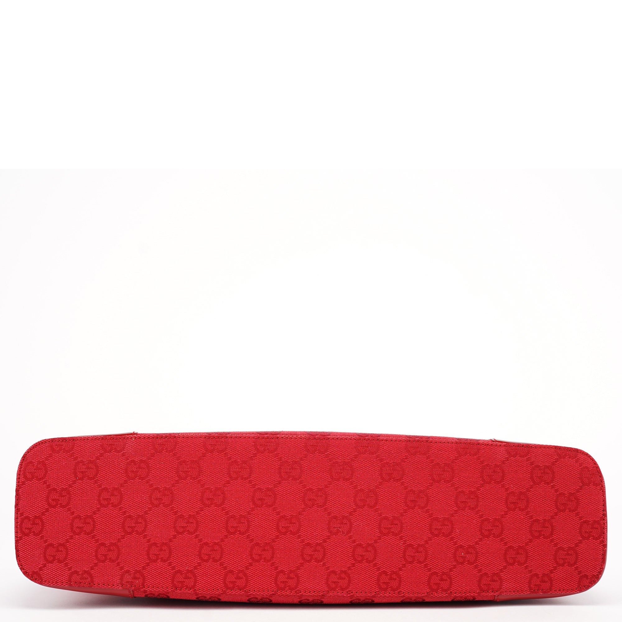 Gucci 002 1122 Red GG Tote Bag