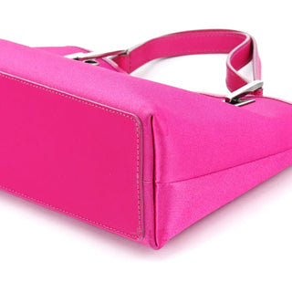 Gucci 002 1130 Pink Satin Leather Tote Bag