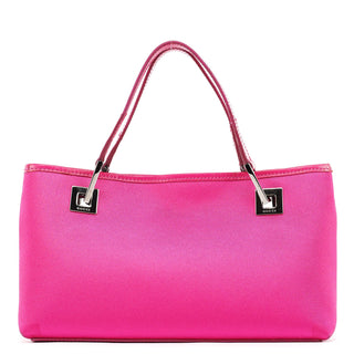 Gucci 002 1130 Pink Satin Leather Tote Bag