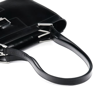 Gucci 002 1132 Black Patent Leather Jackie Tote Bag