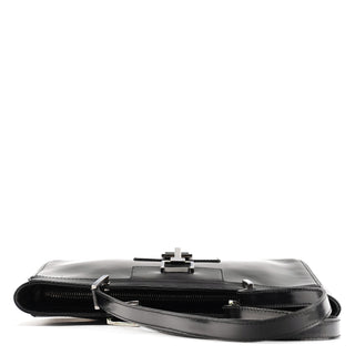 Gucci 002 1132 Black Patent Leather Jackie Tote Bag
