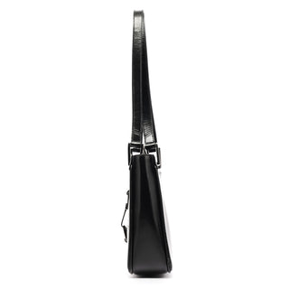 Gucci 002 1132 Black Patent Leather Jackie Tote Bag