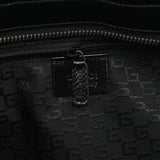 Gucci 002 1133 Black Patent Leather Jackie Tote Bag