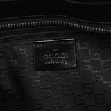 Gucci 002 1133 Black Patent Leather Jackie Tote Bag