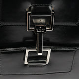 Gucci 002 1133 Black Patent Leather Jackie Tote Bag