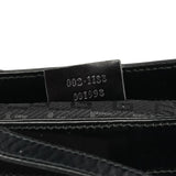 Gucci 002 1133 Black Patent Leather Jackie Tote Bag