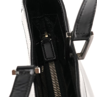 Gucci 002 1133 Black Patent Leather Jackie Tote Bag
