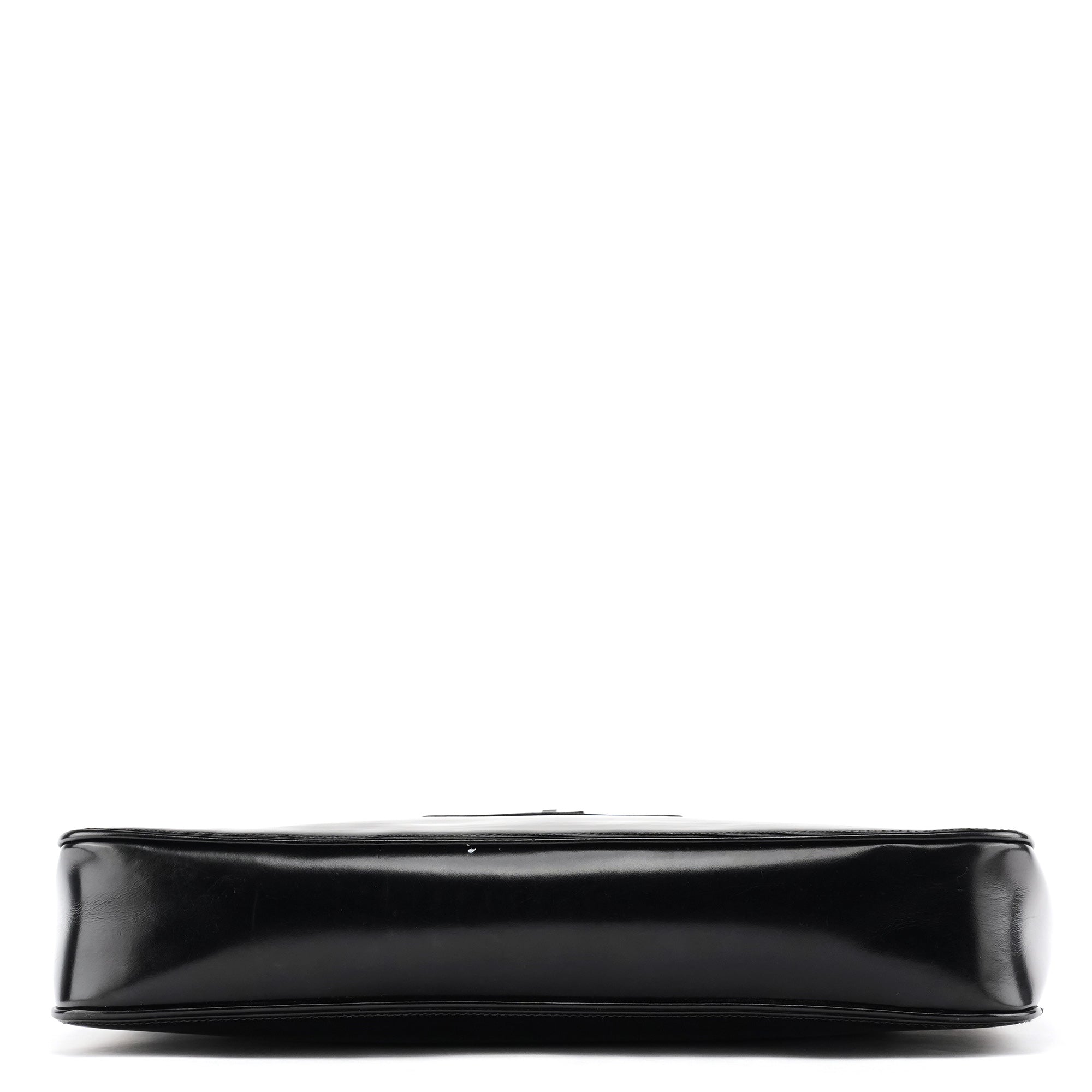 Gucci 002 1133 Black Patent Leather Jackie Tote Bag