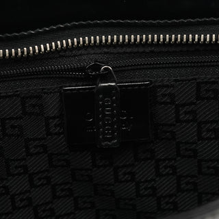 Gucci 002 1133 Black Patent Leather Jackie Tote Bag