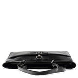 Gucci 002 1133 Black Patent Leather Jackie Tote Bag