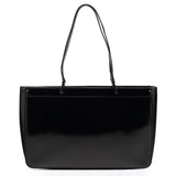 Gucci 002 1133 Black Patent Leather Jackie Tote Bag