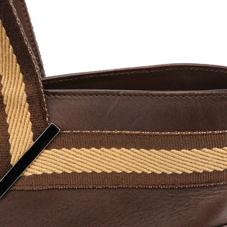 Gucci 002 1134 Brown Calfskin Leather Tote Bag