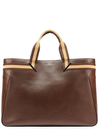 Gucci 002 1134 Brown Calfskin Leather Tote Bag