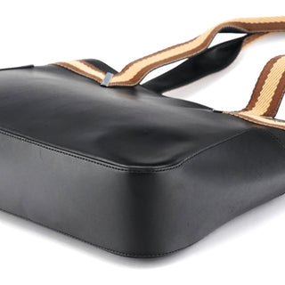 Gucci 002 1135 Black Calfskin Leather Tote Bag