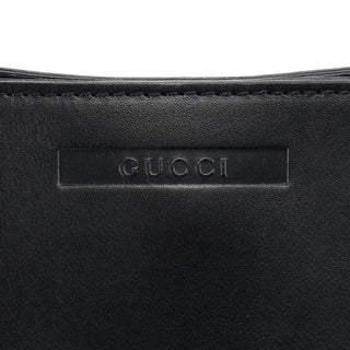 Gucci 002 1135 Black Calfskin Leather Tote Bag