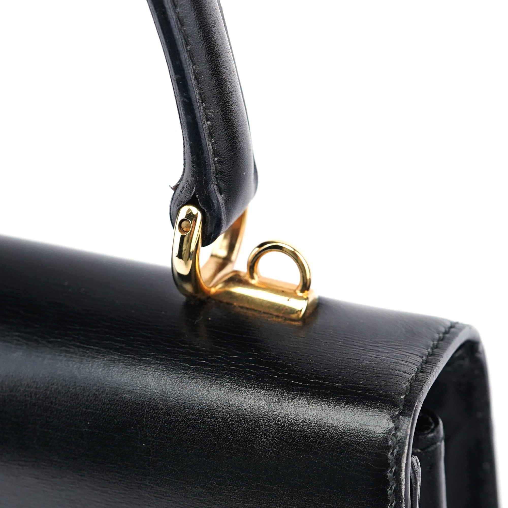 Gucci 002 2026 Black Leather Lady Lock Bag