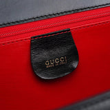 Gucci 002 2026 Black Leather Lady Lock Bag