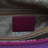Gucci 002 8260 Diana Bamboo shopper van rood leer