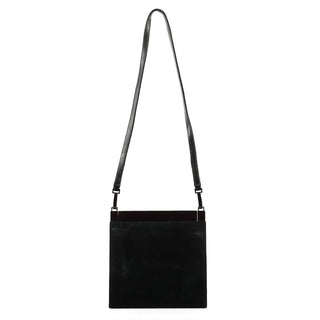 Gucci 004 0406 0498 Black Suede Crossbody Bag