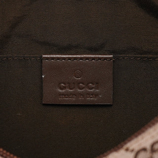 Gucci 005 0813 Beige Brown GG Shoulder Bag