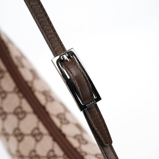 Gucci 005 0813 Beige Brown GG Shoulder Bag