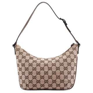Gucci 005 0813 Beige Brown GG Shoulder Bag