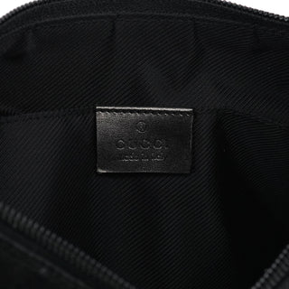Gucci 005 0813 Black GG Metallic Shoulder Bag