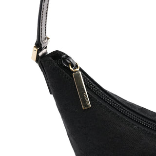 Gucci 005 0813 Black GG Metallic Shoulder Bag