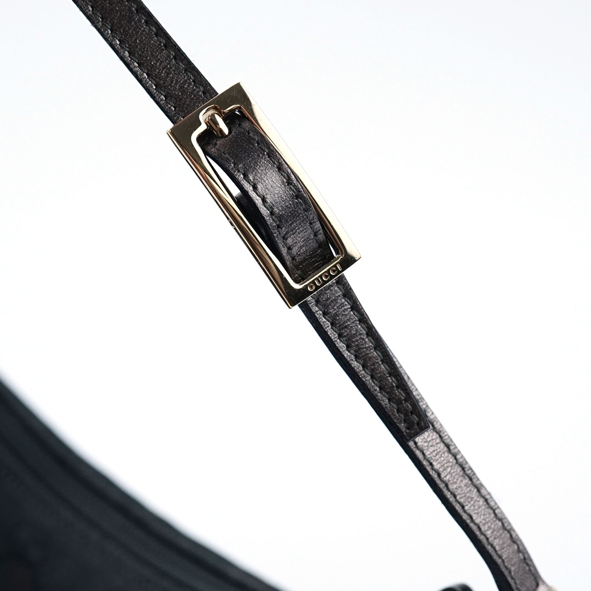 Gucci 005 0813 Black GG Shoulder Bag