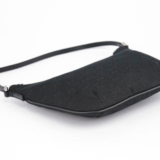Gucci 005 0813 Black GG Shoulder Bag