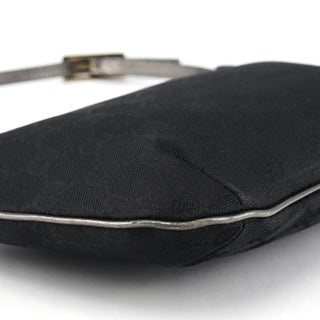 Gucci 005 0813 Black Metallic GG Shoulder Bag