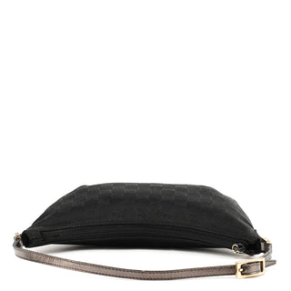 Gucci 005 0813 Black Metallic GG Shoulder Bag