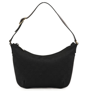 Gucci 005 0813 Black Metallic GG Shoulder Bag